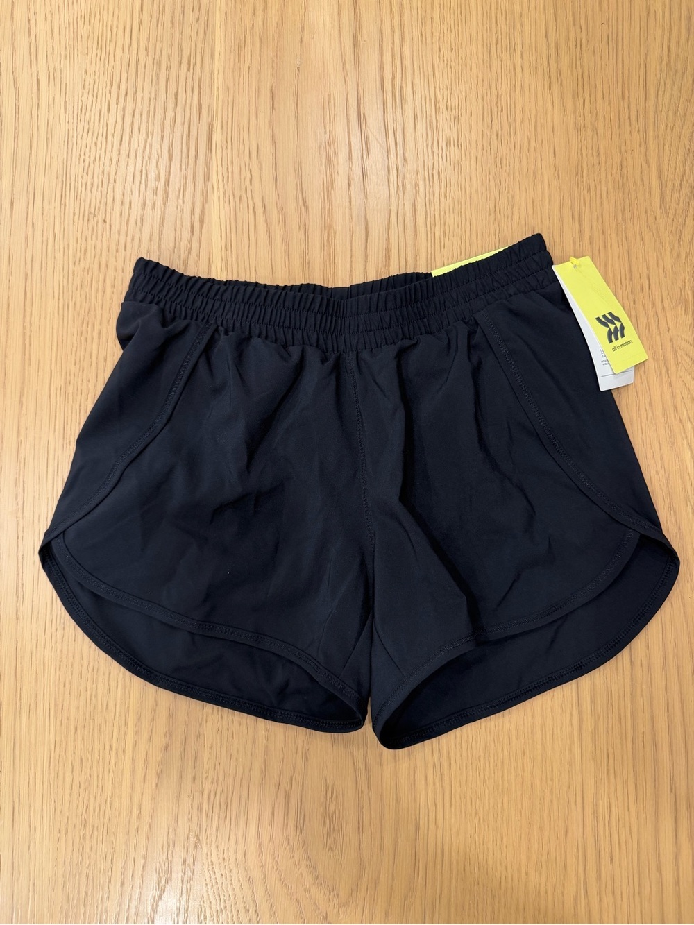 all in motion Black Girls Athletic Shorts New with Tag - Picture 1 of 5